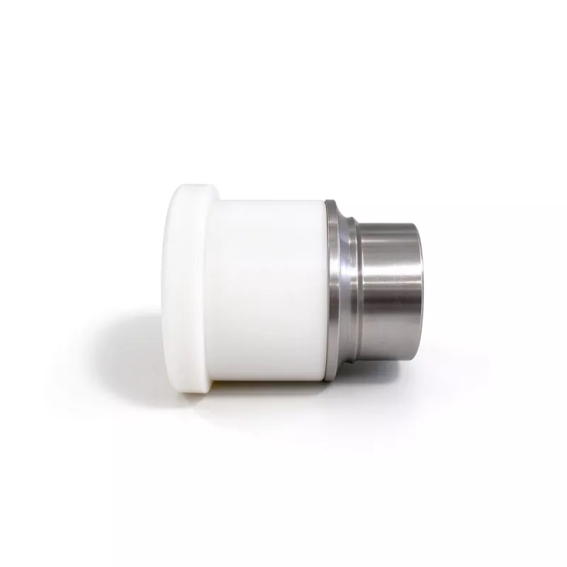 Anello in ceramica con testa di taglio laser