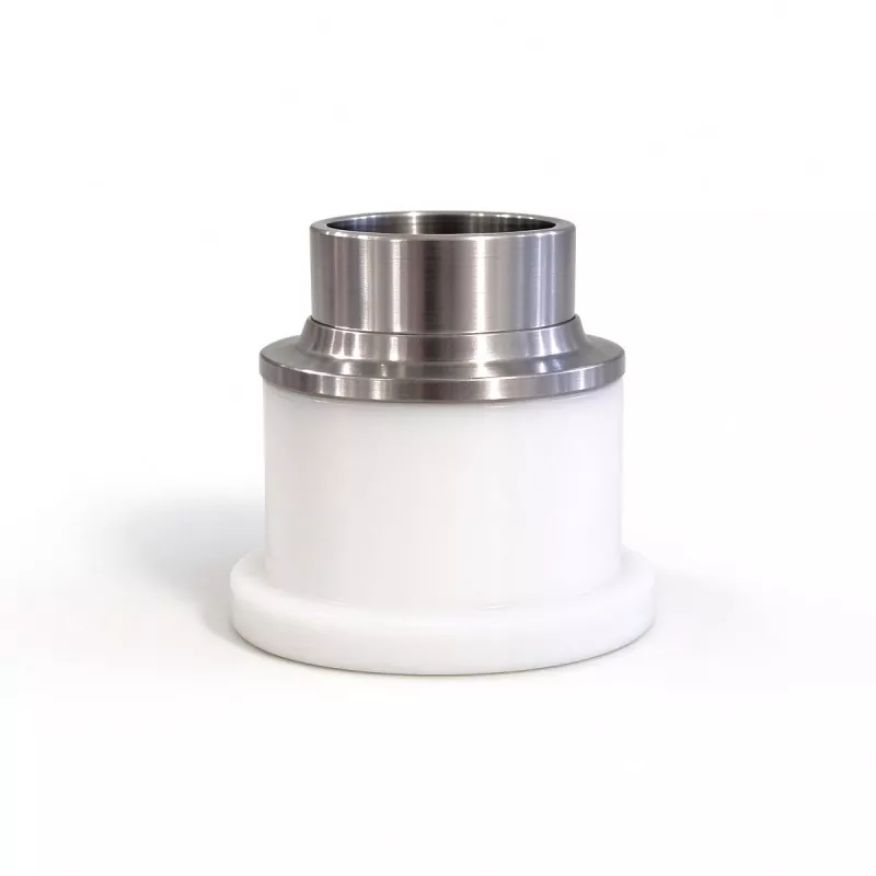 Anello in ceramica con testa di taglio laser